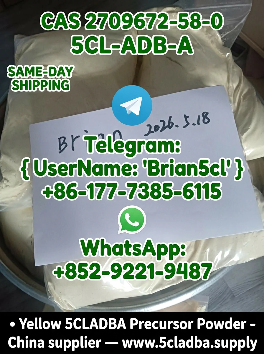 5CLADBA buy online 2026 from 5cladba.supply — fresh Q2 May 2026 crystalline 5CLADBA powder (5CL-ADB-A, MDMB-5ClINACA, CAS 2504100-70-1, C₂₀H₂₈ClN₃O₃, MW 397.91, GC-MS base peak m/z 241, melting point 113–117°C) at ≥99.9% dual HPLC + GC-MS verified purity, free COA, HPLC chromatogram, GC-MS spectrum and NMR data, same-day worldwide stealth shipping, 3,800+ five-star reviews, up to 52% wholesale discount, 100% reship guarantee from the #1 verified 5CLADBA supplier of 2026 serving 52+ countries.