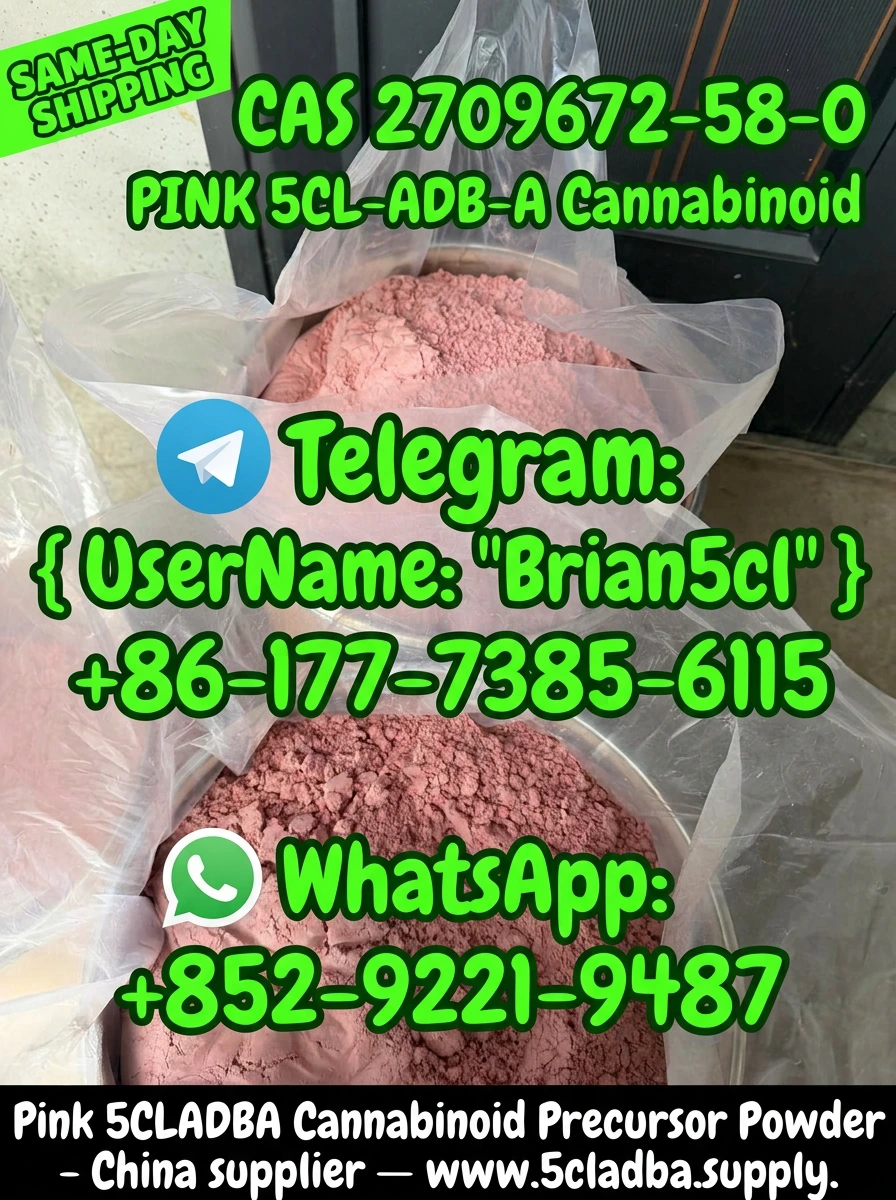 Pink 5CLADBA for sale in 2026 from 5cladba.supply — pink crystalline powder form of 5CLADBA (5CL-ADB-A, MDMB-5ClINACA, CAS 2504100-70-1, C₂₀H₂₈ClN₃O₃, MW 397.91) at ≥99.9% dual HPLC + GC-MS verified purity, Q2 May 2026 batch, free COA + HPLC chromatogram + GC-MS spectrum + NMR data included, same-day worldwide stealth shipping, 100% reship guarantee, from the #1 verified 5CLADBA supplier of 2026 trusted by 3,800+ researchers across 52+ countries.
